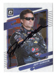 AUTOGRAPHED Jeff Gordon 2022 Donruss Optic Racing (#24 Pepsi Max) Hendrick Motorsports Signed NASCAR Collectible Trading Card with COA