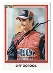 AUTOGRAPHED Jeff Gordon 2022 Donruss Racing RAINBOW WARRIOR (#24 DuPont Team) Signed NASCAR Collectible Trading Card with COA