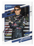 AUTOGRAPHED Jeff Gordon 2022 Donruss Racing (#24 Pepsi Max Racing) Hendrick Motorsports Signed NASCAR Collectible Trading Card with COA