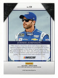 AUTOGRAPHED Jimmie Johnson 2022 Donruss Racing ELITE SERIES Rare Parallel Insert Signed NASCAR Collectible Trading Card #036/199 with COA