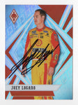 AUTOGRAPHED Joey Logano 2021 Panini Chronicles Phoenix Racing (#22 Pennzoil Team) Rare Insert Signed NASCAR Collectible Trading Card with COA