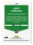 AUTOGRAPHED Joey Logano 2022 Donruss Racing (#22 Pennzoil Ford) Team Penske Signed NASCAR Collectible Trading Card with COA