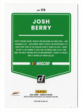 AUTOGRAPHED Josh Berry 2022 Donruss Racing RARE GREEN PARALLEL (JR Motorsports) Insert Signed NASCAR Collectible Trading Card #78/99 with COA