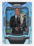 AUTOGRAPHED Kevin Harvick 2021 Panini Prizm Racing RARE SILVER PRIZM (Championship Trophy) Insert Signed NASCAR Collectible Trading Card with COA