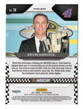 AUTOGRAPHED Kevin Harvick 2021 Panini Prizm Racing RARE SILVER PRIZM (Championship Trophy) Insert Signed NASCAR Collectible Trading Card with COA