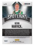 AUTOGRAPHED Kevin Harvick 2021 Panini Prizm Racing SPOTLIGHT (#4 Hunt Brothers Pizza) Rare Insert Signed NASCAR Collectible Trading Card with COA