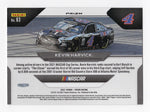 AUTOGRAPHED Kevin Harvick 2021 Panini Prizm Racing WHEELS (#4 Mobil 1 Team) Rare Silver Prizm Insert Signed NASCAR Collectible Trading Card with COA