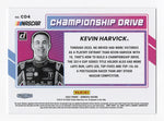 AUTOGRAPHED Kevin Harvick 2022 Donruss Racing CHAMPIONSHIP DRIVE (#4 Mobil 1 Team) Rare Insert Signed NASCAR Collectible Trading Card with COA
