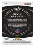 AUTOGRAPHED Kevin Harvick 2022 Donruss Racing CONTENDERS (#4 Mobil 1 Team) Rare Insert Signed NASCAR Collectible Trading Card with COA