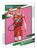 AUTOGRAPHED Kevin Harvick 2022 Donruss Racing HAPPY (#4 Hunt Brothers Driver) Signed NASCAR Collectible Trading Card with COA