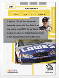 AUTOGRAPHED Kyle Busch 2005 Press Pass Eclipse Racing (#5 Lowes Busch Series Team) Rookie Signed NASCAR Collectible Trading Card with COA