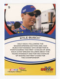 AUTOGRAPHED Kyle Busch 2006 Wheels American Thunder Racing (#5 Kelloggs Team) Hendrick Motorsports Signed NASCAR Collectible Trading Card with COA