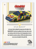 AUTOGRAPHED Kyle Busch 2007 Press Pass Premium Racing CONTENDER (#5 Kelloggs Team) Signed NASCAR Collectible Trading Card with COA