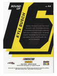 AUTOGRAPHED Kyle Busch 2022 Donruss Racing PLAYOFFS ROUND OF 16 Rare Insert Signed NASCAR Collectible Trading Card with COA