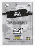 AUTOGRAPHED Kyle Busch 2022 Donruss Racing RACE KINGS (#18 M&Ms Team) Signed NASCAR Collectible Trading Card with COA