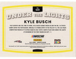 AUTOGRAPHED Kyle Busch 2022 Donruss Racing UNDER THE LIGHTS Rare Insert Signed NASCAR Collectible Trading Card with COA