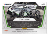 AUTOGRAPHED Kyle Larson 2021 Panini Prizm Racing TEAMWORK (#5 NationsGuard Team) Rare Insert Signed NASCAR Collectible Trading Card with COA
