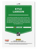 AUTOGRAPHED Kyle Larson 2022 Donruss Racing RARE BLUE PARALLEL (#5 Hendrick Motorsports) Insert Signed NASCAR Collectible Trading Card with COA #176/199