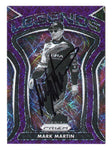 AUTOGRAPHED Mark Martin 2021 Panini Prizm Racing PURPLE VELOCITY PRIZM Legends Rare Insert Signed Collectible NASCAR Trading Card #033/199 with COA