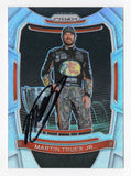 AUTOGRAPHED Martin Truex Jr. 2021 Panini Prizm Racing RARE SILVER PRIZM (Championship Trophy) Insert Signed NASCAR Collectible Trading Card with COA