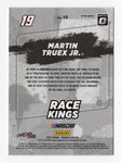 AUTOGRAPHED Martin Truex Jr. 2022 Donruss Optic Racing RACE KINGS (Rare Silver Prizm) Insert Signed NASCAR Collectible Trading Card with COA
