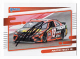 AUTOGRAPHED Martin Truex Jr. 2022 Donruss Racing (#19 Bass Pro Shops Car) Signed NASCAR Collectible Trading Card with COA