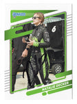 AUTOGRAPHED Natalie Decker 2022 Donruss Racing (#23 NERD Focus Energy) Xfinity Series Signed NASCAR Collectible Trading Card with COA