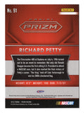 AUTOGRAPHED Richard Petty 2016 Panini Prizm Racing NASCAR HALL OF FAME (Cowboy Hat) Signed Collectible NASCAR Trading Card with COA