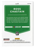 AUTOGRAPHED Ross Chastain 2022 Donruss Optic Racing RARE SILVER PRIZM Insert Signed NASCAR Collectible Trading Card with COA