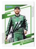 AUTOGRAPHED Ross Chastain 2022 Donruss Racing (#42 Clover Team) Signed NASCAR Collectible Trading Card with COA