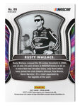 AUTOGRAPHED Rusty Wallace 2021 Panini Prizm Racing RARE SILVER PRIZM Legends Insert Signed Collectible NASCAR Trading Card with COA