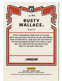 AUTOGRAPHED Rusty Wallace 2022 Donruss Optic Racing (#2 Miller Lite Team) Signed Collectible NASCAR Trading Card with COA