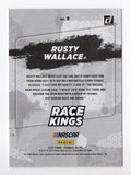 AUTOGRAPHED Rusty Wallace 2022 Donruss Racing RACE KINGS (Rare Gray Parallel Insert) Signed Collectible NASCAR Trading Card with COA