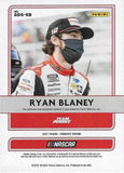 AUTOGRAPHED Ryan Blaney 2021 Donruss Racing RACE DAY RELICS (#12 BodyArmor Team) Race-Used Tire Insert Signed Collectible NASCAR Trading Card with COA