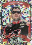 AUTOGRAPHED Tony Stewart 2018 Donruss Racing CLASSICS (#20 The Home Depot Team) Parallel Insert Signed Collectible NASCAR Trading Card #873/999 with COA