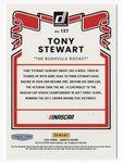 AUTOGRAPHED Tony Stewart 2022 Donruss Racing RARE GRAY PARALLEL (The Rushville Rocket) Insert Signed NASCAR Collectible Trading Card with COA