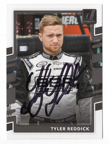 AUTOGRAPHED Tyler Reddick 2018 Donruss Racing (Xfinity Series) RCR Team Signed NASCAR Collectible Trading Card with COA