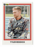 AUTOGRAPHED Tyler Reddick 2022 Donruss Racing (#8 RCR Team) NASCAR Cup Series Signed NASCAR Collectible Trading Card with COA