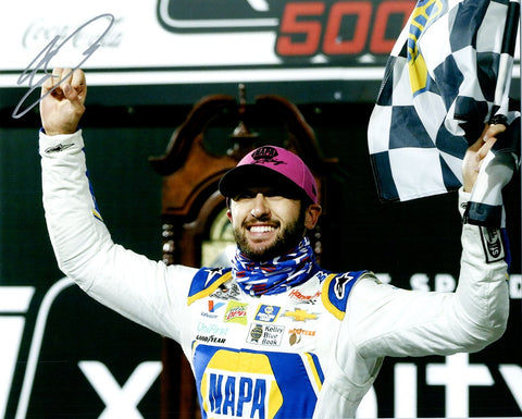 AUTOGRAPHED 2020 Chase Elliott #9 NAPA Racing MARTINSVILLE PLAYOFF RACE WIN (Victory Lane Celebration) NASCAR Cup Series Signed Picture 8X10 Inch Glossy Photo with COA