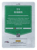 Ty Gibbs 2022 Donruss Racing 1/1 CYAN PRINTING PLATE Ultra Rare NASCAR Collectible Insert Trading Card