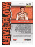 Chase Elliott 2021 Panini Prizm Racing LAVA FLOW Ultra Rare SSP Case Hit NASCAR Collectible Insert Trading Card #LF-3