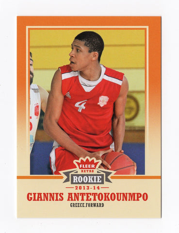 rare giannis antetokounmpo cards Giannis Antetokounmpo 2013-14 Panini NBA Hoops ROOKIE Rare Milwaukee Bucks Basketball Collectible Insert Card #275
