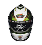 AUTOGRAPHED 2019 Kyle Busch #18 Interstate Batteries Racing (Beam Designs) CHAMPIONSHIP SEASON Monster Cup Series Signed NASCAR Collectible Replica Mini Helmet with COA