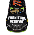 AUTOGRAPHED 2017 Martin Truex Jr. #78 Furniture Row CHICAGOLAND PLAYOFFS WIN (Tales of the Turtles 400) Raced Version Signed Lionel 1/24 Scale NASCAR Diecast Car with COA (1 of only 793 produced)