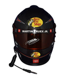 AUTOGRAPHED 2020 Martin Truex Jr. #19 Bass Pro Shops Team DAYTONA BASS FISH (Joe Gibbs Racing) NASCAR Cup Series Signed Collectible Replica Full-Size Helmet with COA